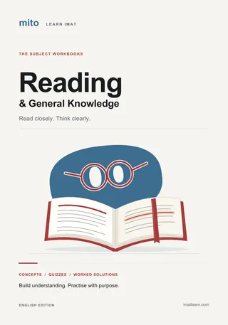 Mito Reading workbook cover